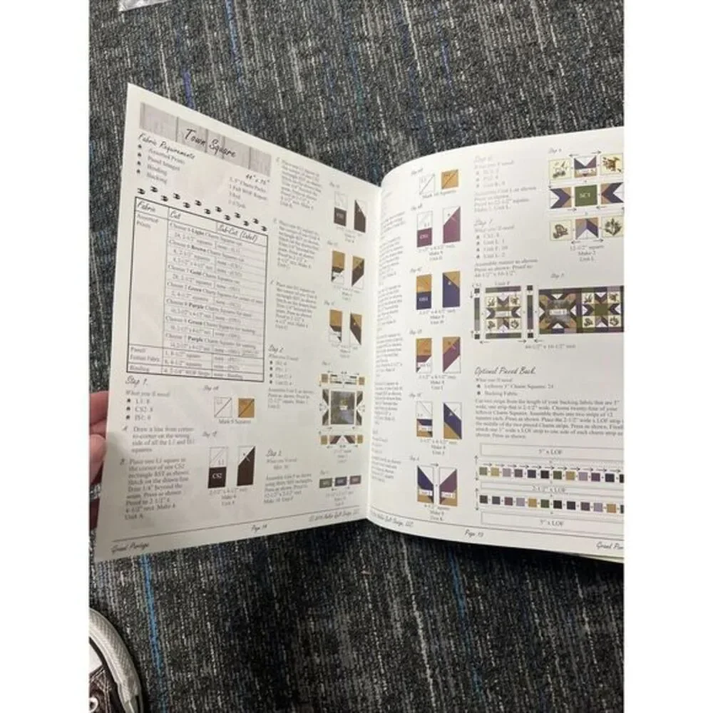 GRAND PORTAGE By Doug Leko ANTLER‎ QUILT DESIGN 2015 New Quilting Pattern Book